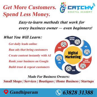 Chennai, Education, Digital Marketing Training Near Gandhipuram