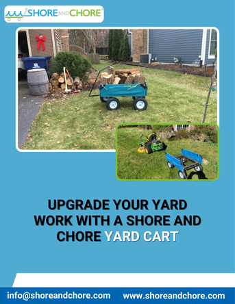 New York, Sporting Goods, USD 480,  Upgrade Your Yard Work With A Shore And Chore Yard Cart