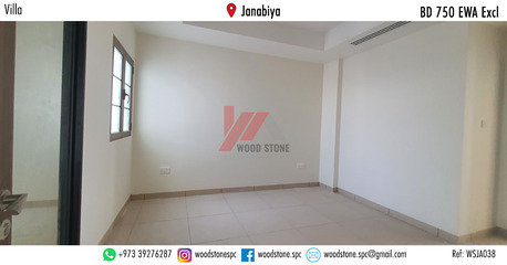 Janabiya, Villas, BHD 750,  220 Sq. Meter,  Semi-furnished 4 Bedroom Villa, Janabiya - BD 750 Excl WSJA038