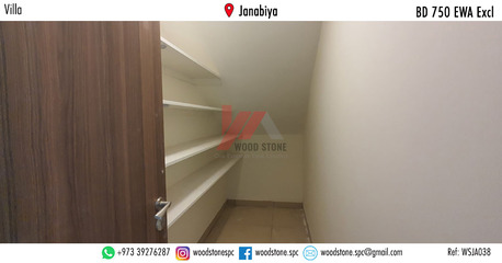 Janabiya, Villas, BHD 750,  220 Sq. Meter,  Semi-furnished 4 Bedroom Villa, Janabiya - BD 750 Excl WSJA038