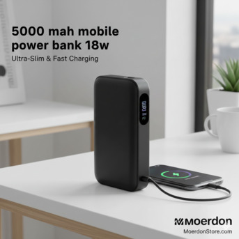 Bhopal, Electronics, INR 3999,  5000 Mah Mobile Power Bank 18w: Ultra Slim & Fast