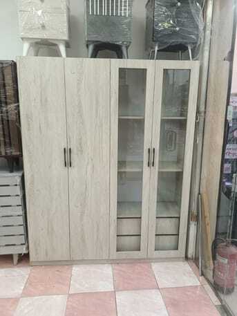 Jeddah, Furniture, SAR 600,  4-Door Wardrobe &ndash; Spacious Storage With A Modern Look