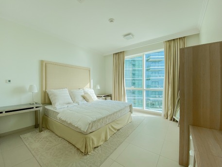 Dubai, Apartments/Houses, AED 225000/year,  Furnished,  2 BR,  Modern Sea-View Furnished 2BR+Maid | Price  Neg