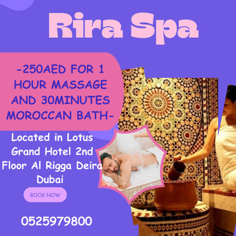 Dubai, Health, Rira Spa Offer 1/29/2026
