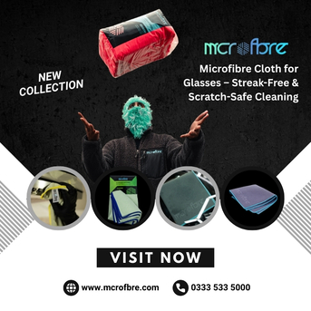 London, Clothing & Accessories, Microfibre Cloth For Glasses &ndash; Streak-Free & Scratch-Safe Cleaning