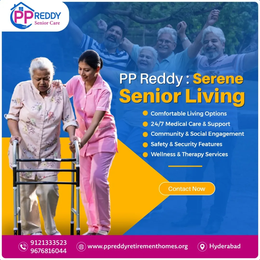 Hyderabad, Elder Care, Luxury Retirement Homes In India | PP Reddy Retirement Homes