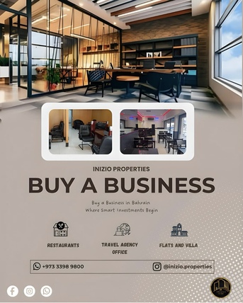 Dammam, Businesses For Sale, BUSINESS OPPORTUNITIES AVAILABLE IN BAHRAIN