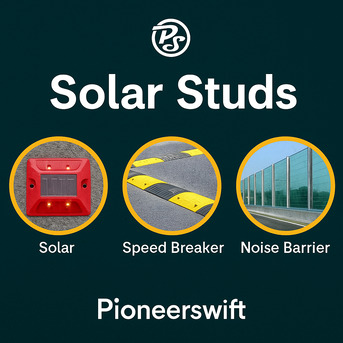 New Delhi, Materials, Buy Solar Stud & Traffic Pillars Solutions By Pioneer Swift