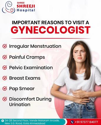 Ahmedabad, Health, Compassionate Treatment From The Best Gynecologist In Ahmedabad At Shree Shreeji Womens Ho