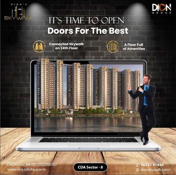 Mumbai, Real Estate For Sale, INR 12600000,  4 BR,  2324 Sq. Feet,  Elite 4BHK Apartment In Cuttack Live Grand At Dion Skywalk