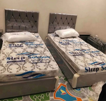 Jeddah, Furniture, SAR 11,  Single Bed With Mattress Available