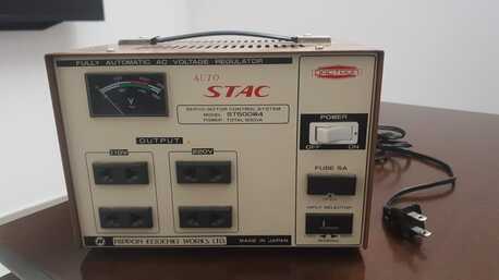Riyadh, Electronics, SAR 115,  STAC Stabilizer - Made In Japan