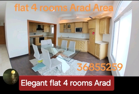 Hidd, Apartments/Houses, BHD 450/month,  4 BR,  Flat 4 Rooms For Rent Inclusive Ewa Arad Area