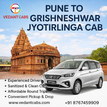 Pune, Travel, Pune To Grishneshwar Jyotirlinga Cab