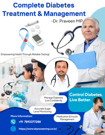 Bangalore, Health, Diabetes Specialist In Electronic City -Dr. Praveen MP