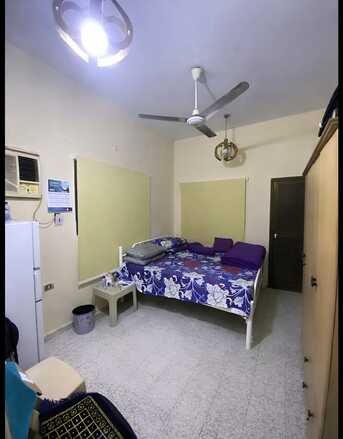 Al Aziziyah, Rooms Available, SAR 950/month,  Furnished,  Single Room With Private Bath Near Souq Manara &ndash; Ideal For Pakistani/Indian Couples