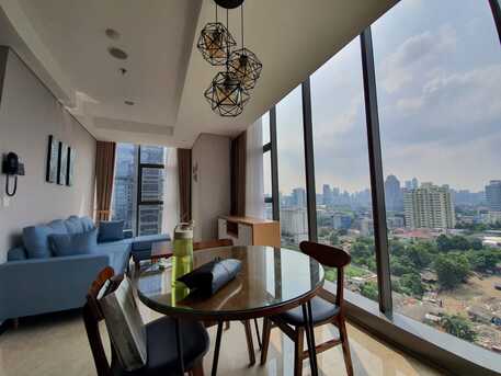 Jakarta, Apartments/Houses, IDR 140000000/year,  Furnished,  2 BR,  70 Sq. Meter,  Cozy Corner Apartment In Green Area Of Pancoran Ready For RENT