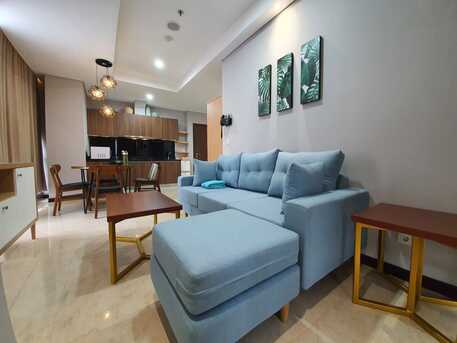 Jakarta, Apartments/Houses, IDR 140000000/year,  Furnished,  2 BR,  70 Sq. Meter,  Cozy Corner Apartment In Green Area Of Pancoran Ready For RENT
