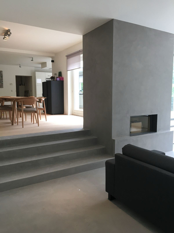 Al Hada, Construction, Microcement Flooring