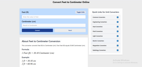 London, Accounting, 1 Feet To Centimeters Online Converter &ndash; Free & Accurate