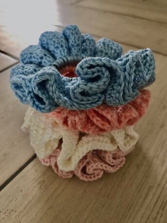 Khobar, Clothing & Accessories, SAR 70,  Crochet Scrunchie Set