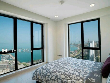 Kuwait City, Apartments/Houses, KWD 1050/month,  2 BR,  Two Bedroom Furnished Apartment, With Or Without Sea View In Bneid Al Qar