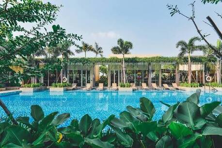 Ho Chi Minh City, Apartments/Houses, VND 55000000/month,  Furnished,  4 BR,  300 Sq. Meter,  Affordable Palm Residence House Full Furnished For Rent In District 2