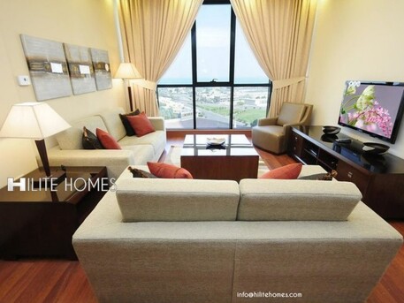 Kuwait City, Apartments/Houses, KWD 550/month,  Furnished,  1 BR,  Luxury One And Two Bedroom Apartment In Jabriya