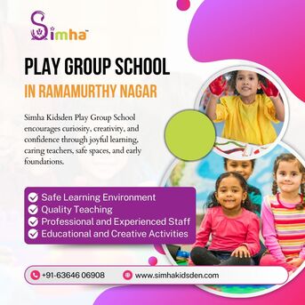 Bangalore, Education, Simha Kidsden | Play Group School In Ramamurthy Nagar