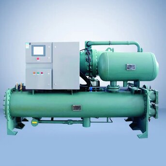 Lucknow, Industrial Machinery, High Efficiency Industrial Screw Chillers For Process Cooling