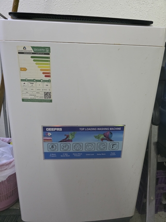 Al Jaradiyah, Electronics, SAR 450,  Washing Machine Automatic GEEPAS 7 Kg