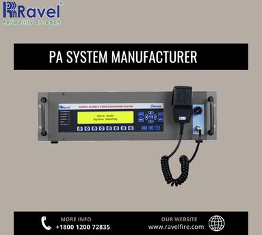 Chennai, Business, Leading PA System Manufacturer In India ?