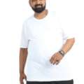 Plus Size Round Neck T-Shirt |  Regular Fit | 100% Cotton