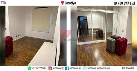 Janabiya, Villas, BHD 700,  220 Sq. Meter,  Semi-furnished 4 Bedroom Villa, Janabiya - BD 700 Excl WSJA039