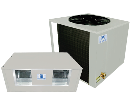 Dubai, Air Conditioners, SKM Ducted Split Ac &ndash; Top Discharge Air Cooled Condensing Units (1.5TR To 5TR)
