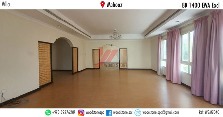 Mahooz, Villas, BHD 1400,  450 Sq. Meter,  Semi-furnished 5 Bedroom Villa, Mahooz - BD 1400 Excl WSMZ040