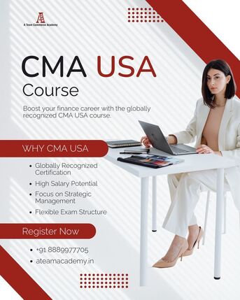 Bhopal, Education, Master Finance & Strategy With Industry-Ready CMA USA Online Course