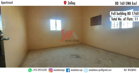 Manama, Apartments/Houses, BHD 160/month,  2 BR,  90 Sq. Meter,  Unfurnished 2 Bedroom Apartment, Zallaq - BD 160 Excl WSZQ042