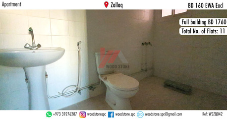 Manama, Apartments/Houses, BHD 160/month,  2 BR,  90 Sq. Meter,  Unfurnished 2 Bedroom Apartment, Zallaq - BD 160 Excl WSZQ042