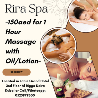 Dubai, Health, Rira Spa Offer 1/30/2026