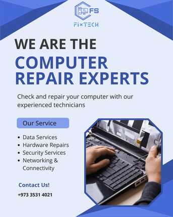 Manama, Computer, Hardware & Software Support (All Over Bahrain)