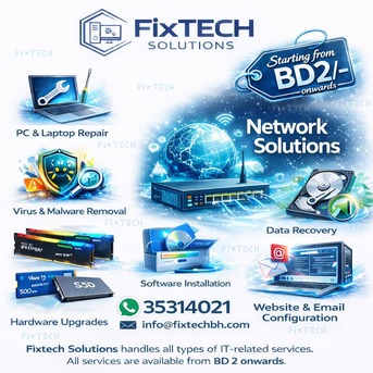 Manama, Computer, IT Services(All Over Bahrain)