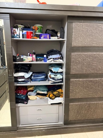 Salamah, Furniture, SAR 1500,  Bed Set Wardrobe Dressing Table For Sale At Throw Away Price