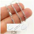 USD 1431,  White Gold Chain Necklace Crafted For Lasting Wear