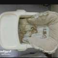 BHD 10,  Urgent Sale Used Baby Highchair With Swing Function - Adjustable And Portable - Negotiabl
