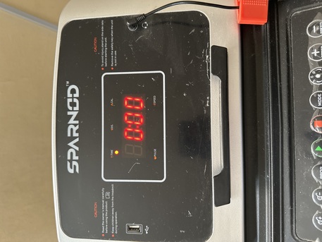 Al Malaz, Health & Beauty Items, SAR 450,  Sparnod Fitness Treadmill -STH-1250