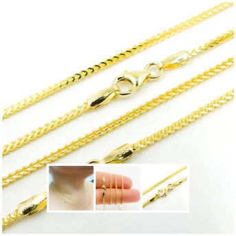 New York, Jewelry, USD 673,  Premium Solid Gold Chain Necklace For Everyday Elegance