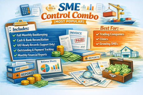 Manama, Financial, Part-Time Accountant & Bookkeeping Support &ndash; Bahrain