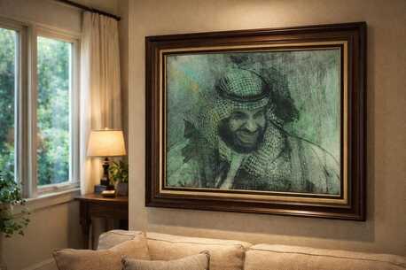Riyadh, Collectibles, SAR 5000,  Prince Mohammed Bin Salman Artistic Original Painting Straight From The Artist