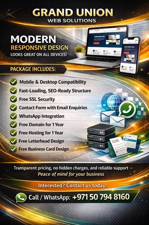 Dubai, Accounting, Accounting Software Vyapar - Authorized Partner In The UAE And GCC - Grand Union